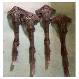 EARLY CAST IRON LEGS