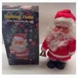 WALKING battery operated Santa