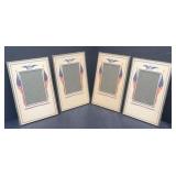4-PATRIOTIC PICTURE FRAMES
