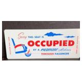 PLASTIC VTG PIEDMONT AIRLINES -OCCUPIED