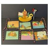 VTG BIRTHDAY/NEA YEAR CARDS CANDY-CANES