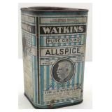 VINTAGE WATKINS ALLSPICE TIN