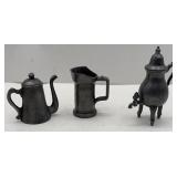 MINIATURE PEWTER PCS