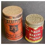 CALUMET AND MAGIC ADV.TINS