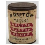 BRUTON SCOTCH SNUFF TIN