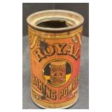 SMALL ROYAL BAKING POWDER TIN