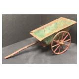 VTG TIN TOY CART