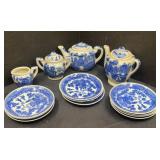 VTG BLUE WILLOW CHILDS DISHES