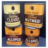 ANN PAGE TINS-Allspice and Nutmeg
