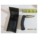 Knife w/belt loop sheath