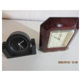 2 Desk Clocks