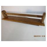 20.5' Wood Towel Rack
