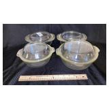 Pyrex Bowls w/ Lids