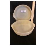 Two Fire King Baking Dishes