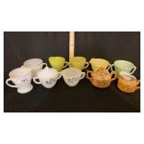 Fire King, Federal, and More Creamers and Sugars