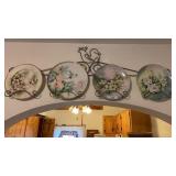 Four Hand Painted Artist Signed Connie Murphy