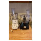 Cuisinart and Hamilton Beach Food Processors