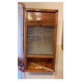 Wall Cabinet made from #512 National Glass