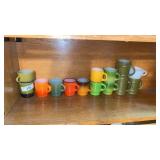 Thirteen Fire King Coffee Mugs