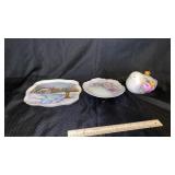 Three Hand Painted Artist Signed Connie Murphy