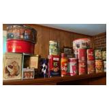 Advertising Tins and Tins