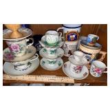 Cup and Saucer Sets and Mugs