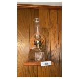 Oil Lamp and Holder