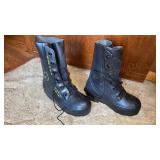 New Pair of Black Army Mickey Mouse Boots Size 3