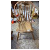 Bentwood Spindle Back Chair Pin and Mortis