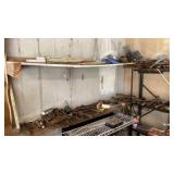 Lathe Bits, Drill Bits, Threaded Rod, & Shelving