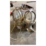 Two Safety Lights and Breaker Box