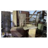 Vintage Metal Bed, Hall Tree, Dropleaf Table,