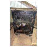 F.W. Roberts Safe No Combination Door is Open