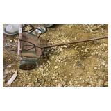 Vintage Pull Behind Baby Buggy