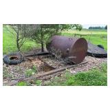 Gravity Flow Fuel Tank 61 x 38