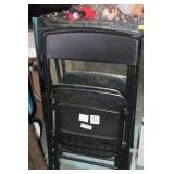 Mirror & (2) Folding Chairs