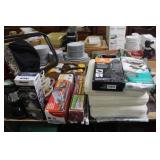 RV Items to Include Electric Adapters, Chock,