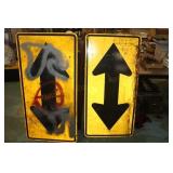 2 "Arrow" Signs
