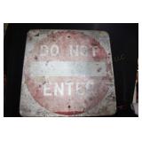 "Do Not Enter" Sign & Another "Arrow" Sign
