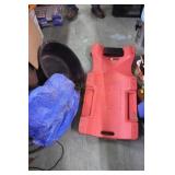 Oil Pan, Tarp, & Creeper