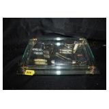 Knives, Lighter, Oiler, & Dresser Tray
