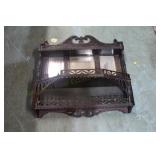 Carved Wood Shelf (Has Damage)