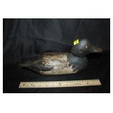 Mason Blue Bill Wood Decoy