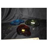 Blenko Glass Trays