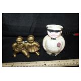 Cast Iron Kids & Gulf Oil Bank (Reproduction)