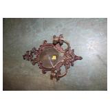 Cast Iron Candle Sconce/Mirror (Needs Mirror)