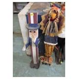Uncle Sam Statue & Turkey