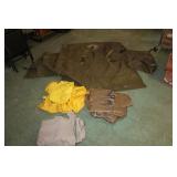 Army Supplies Bag & Raincoats