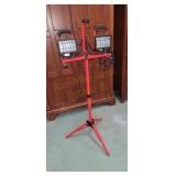 Commercial Electric Lights w/ Stand & Case Works