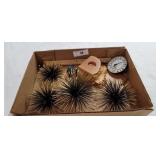 Acurite Thermometer, One Painted Metal Duck, One